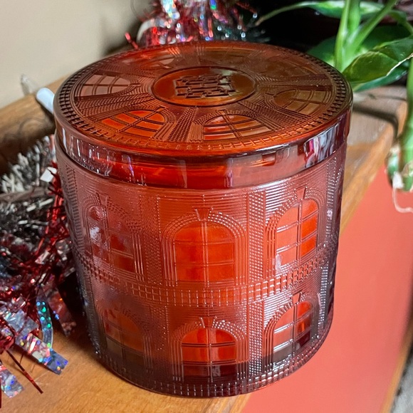 HARRY SLATKIN HOMEWORX 3-WICK CANDLE. “CARAMEL TOFFEE SWIRL. NEW & UNUSED. - Picture 2 of 4